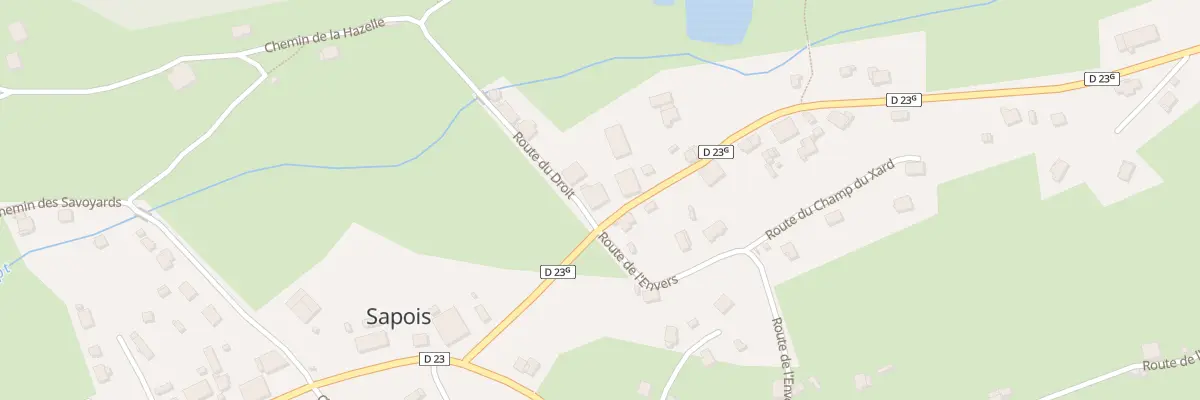 Plan du 5 Rte de Ménaurupt à Sapois