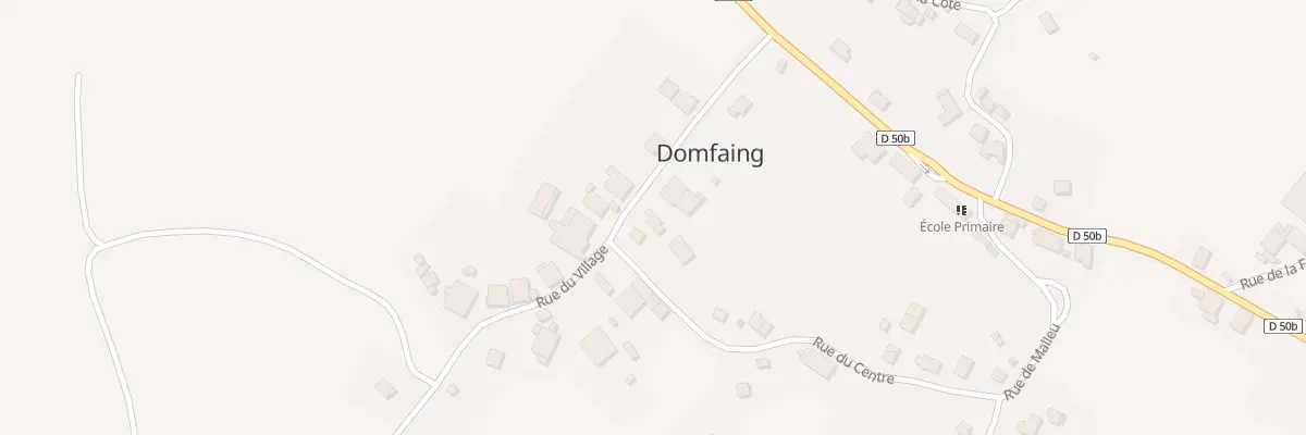Plan du 9 Rue du Village à Domfaing