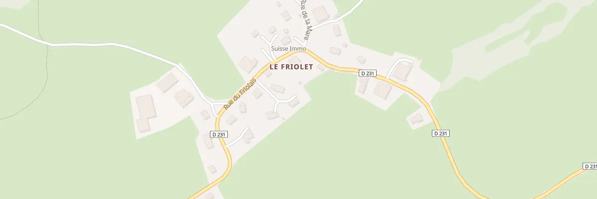 Plan du 3 Rue des Jonquilles à Mont-de-Vougney