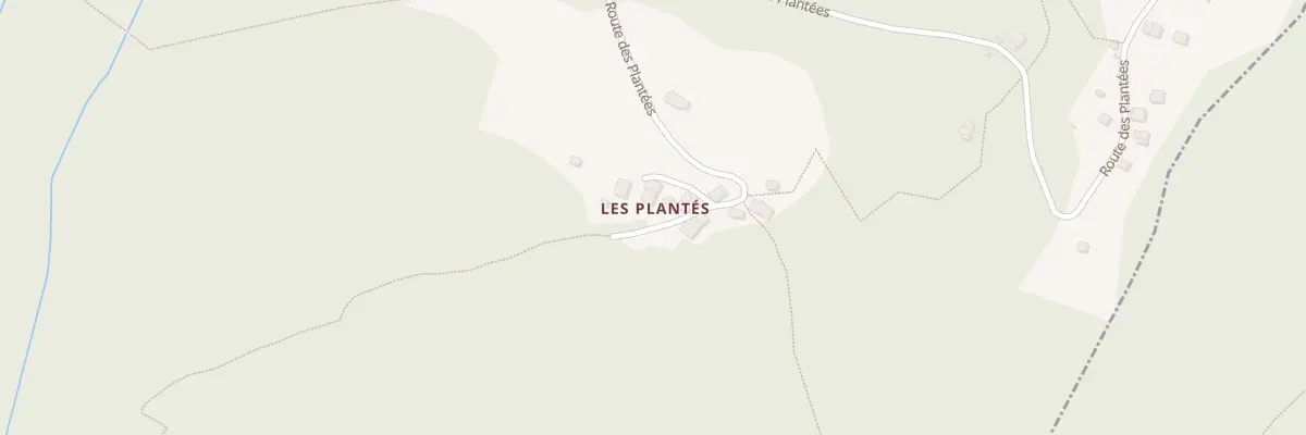 Plan du 24 Rte des Plantées à Meillerie
