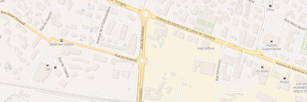 Plan du 431 Rue de l’ ESTEREL à Fréjus