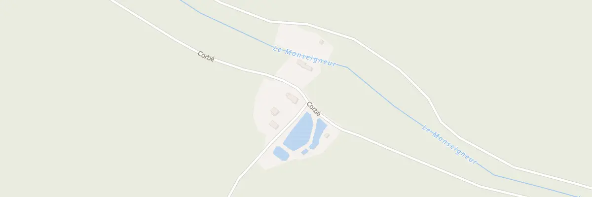 Plan du 2 Corbe à Saint-Benoît-la-Chipotte