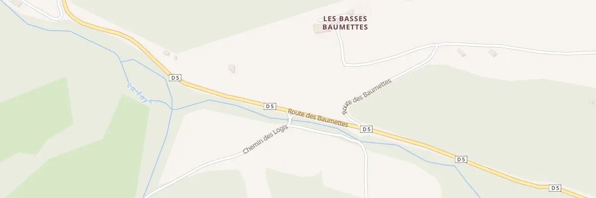 Plan du 1955 Rte des Beaumettes à Saint-Auban