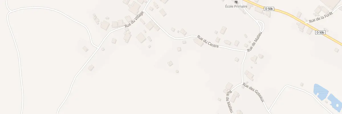 Plan du 4 Rue du Centre à Domfaing