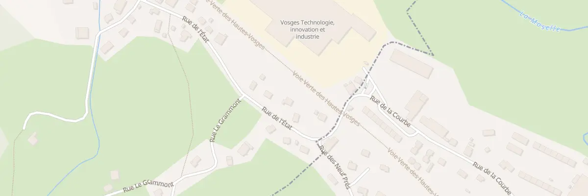 Plan du 67 Rue de l’Etat à Ramonchamp