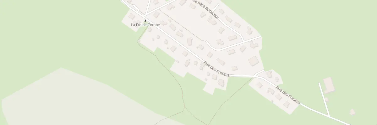 Plan du 12B Rue des Fresses aux Fontenelles