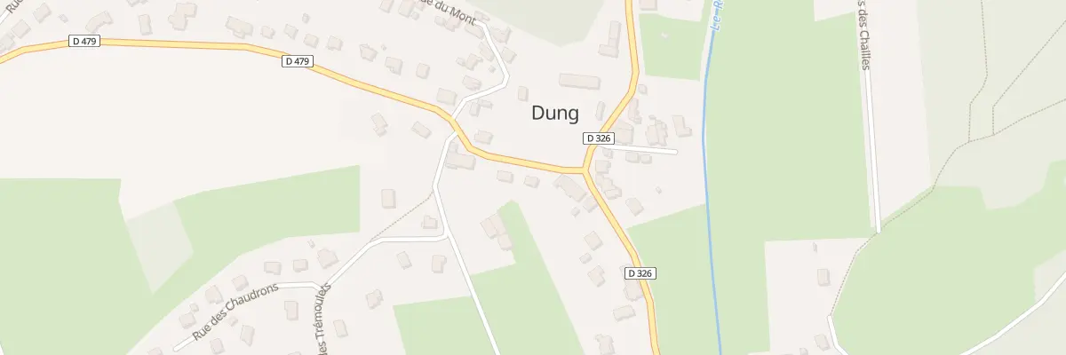 Plan du 2 Rue du Monument à Dung