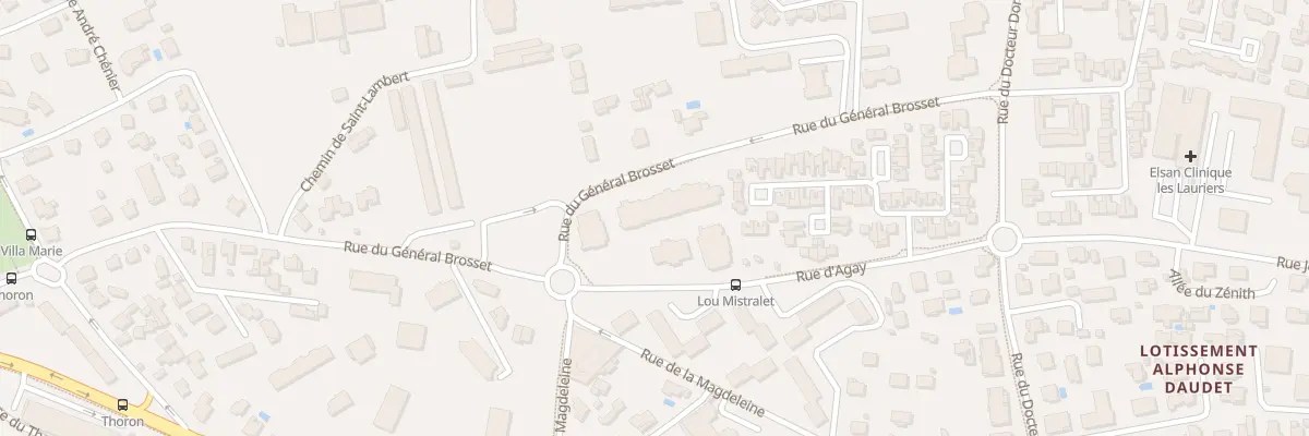 Plan du 586 Rue du General Brosset à Ramatuelle