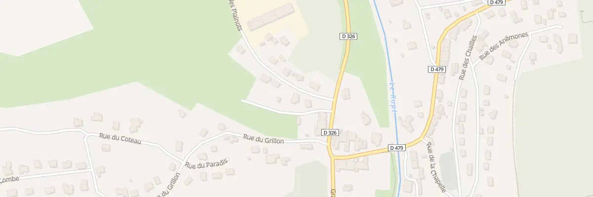 Plan du 4 Rue des Plainots à Dung