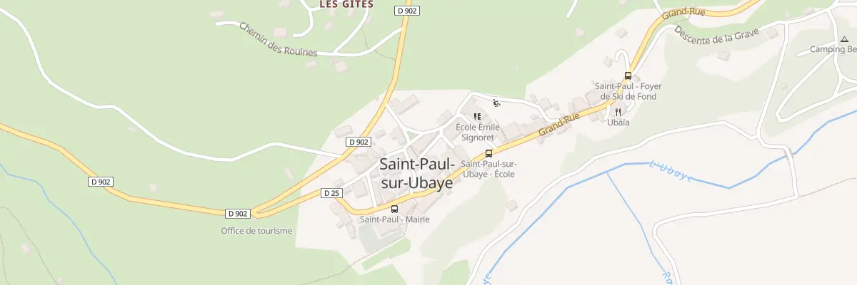 Plan du 5217 Le Village à Saint-Paul-sur-Ubaye