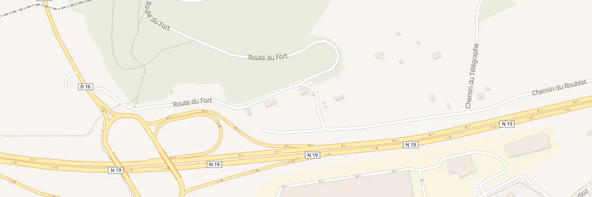 Plan du 20 Che du Roublot à Héricourt