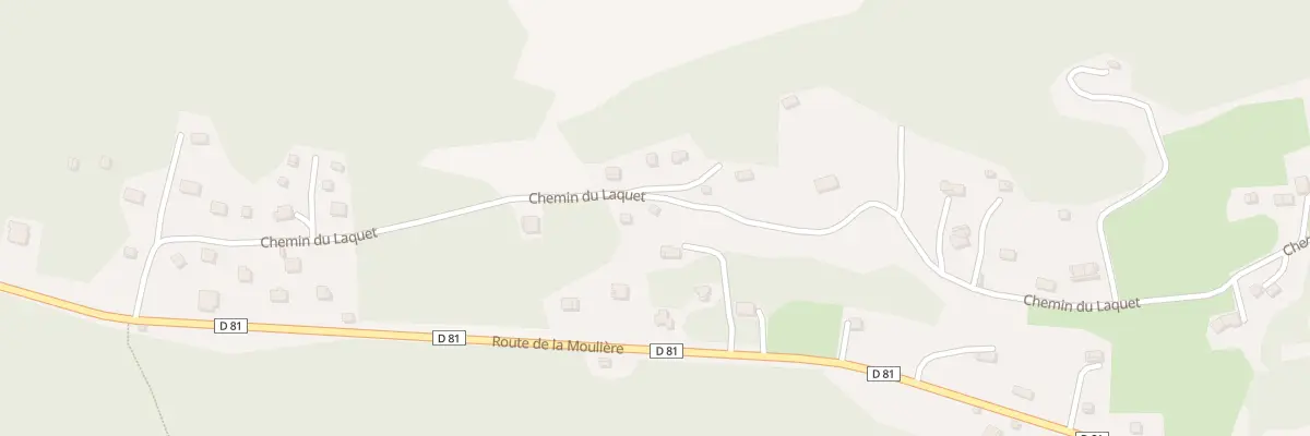 Plan du 466 Che du Laquet à Caille