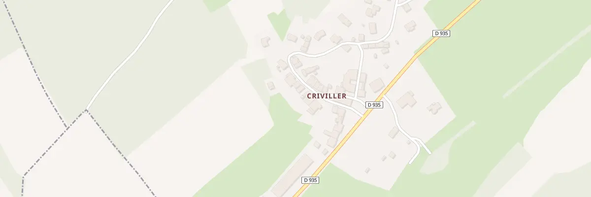 Plan du 13 Criviller à Merviller