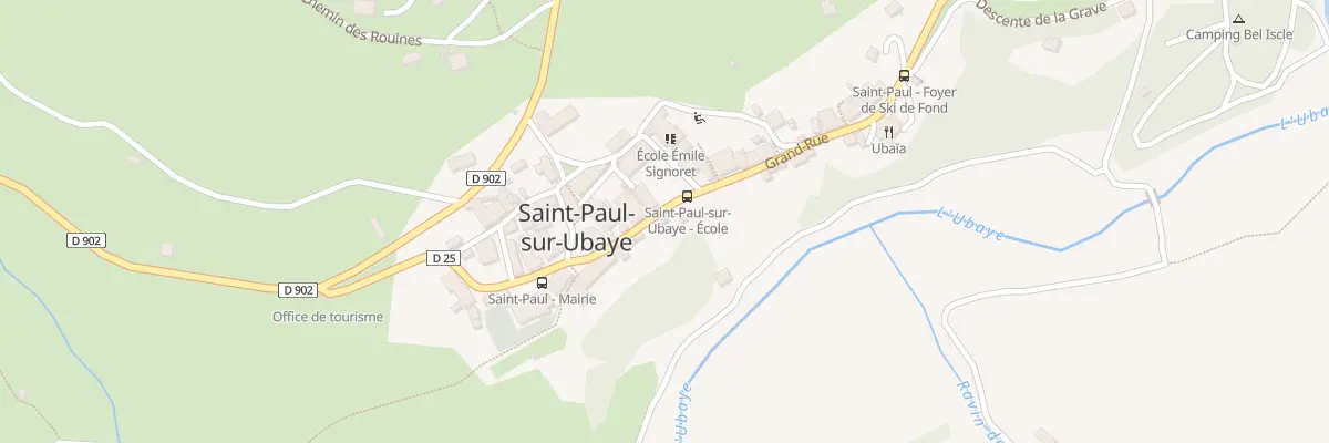 Plan du 5197 Le Village à Saint-Paul-sur-Ubaye