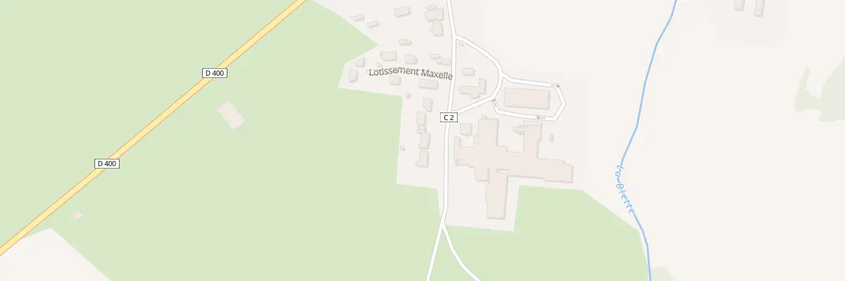 Plan du 8 Lot Maxelle à Herbéviller