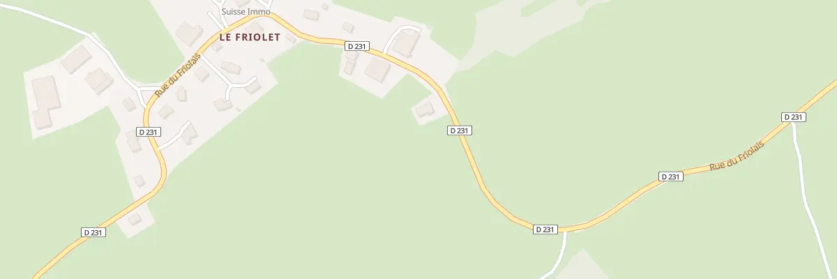 Plan du 1 Rue du Friolais à Mont-de-Vougney
