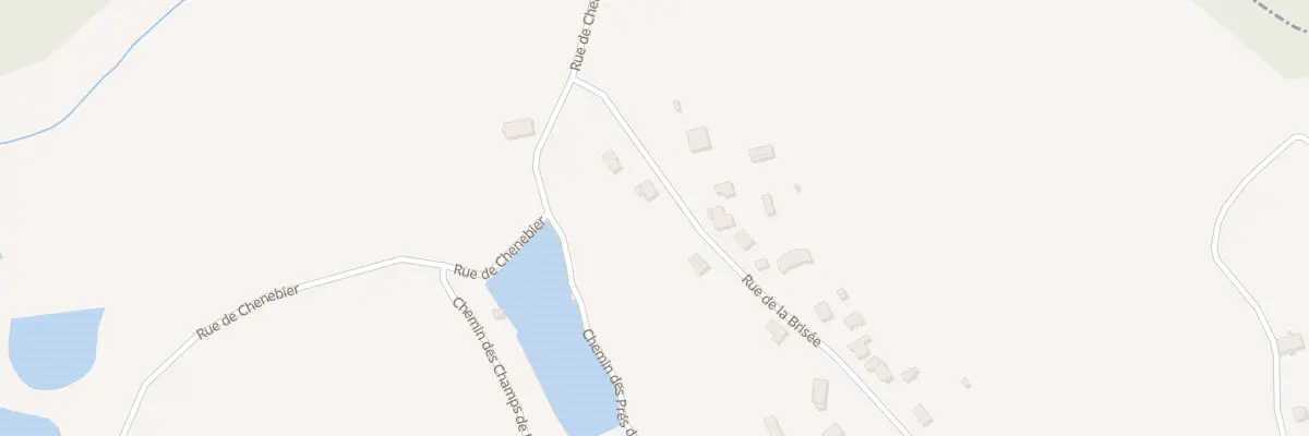 Plan du 4 Rue de la Brisée à Frahier-et-Chatebier