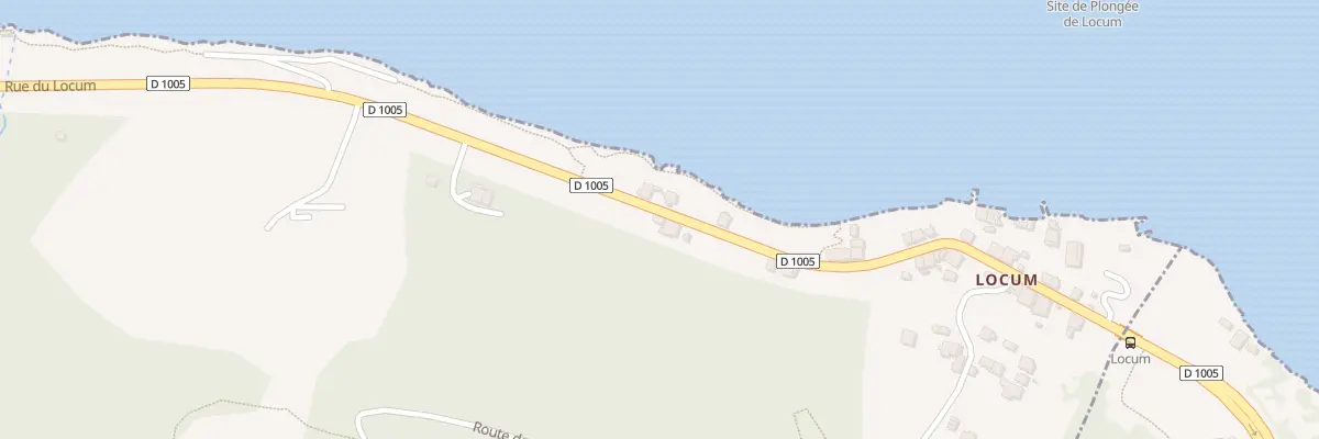 Plan du 2 Rue du Locum à Meillerie