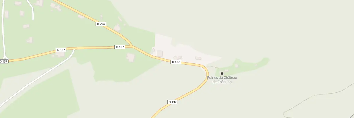 Plan du 4 Che du Château aux Terres-de-Chaux