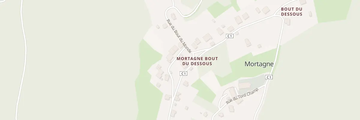 Plan du 12 Rue du Bout du Dessous à Mortagne