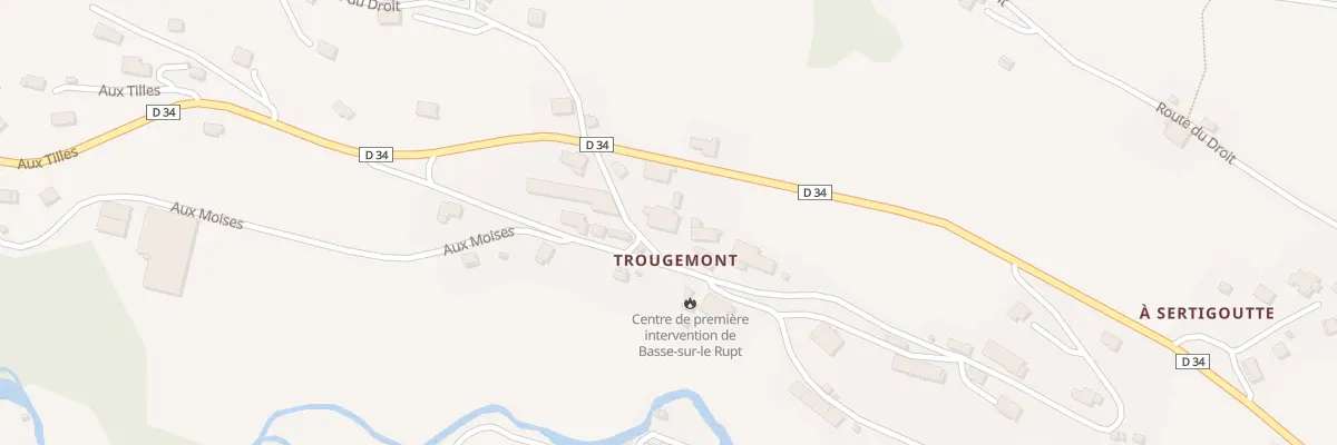 Plan du 5 Trougemont à Basse-sur-le-Rupt