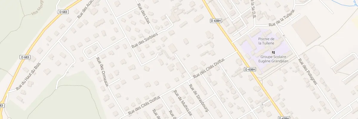 Plan du 14 Rue des Cités Dolfus à Héricourt