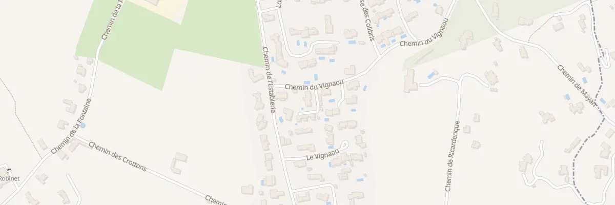 Plan du 365B Che Vignaou à Callian