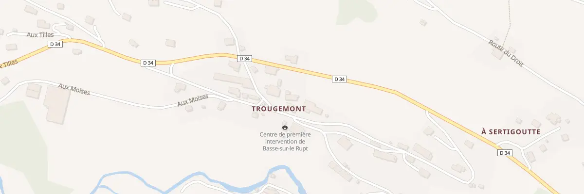 Plan du 7 Trougemont à Basse-sur-le-Rupt