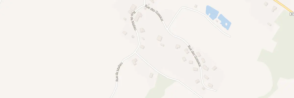 Plan du 13 Rue de Malieu à Domfaing