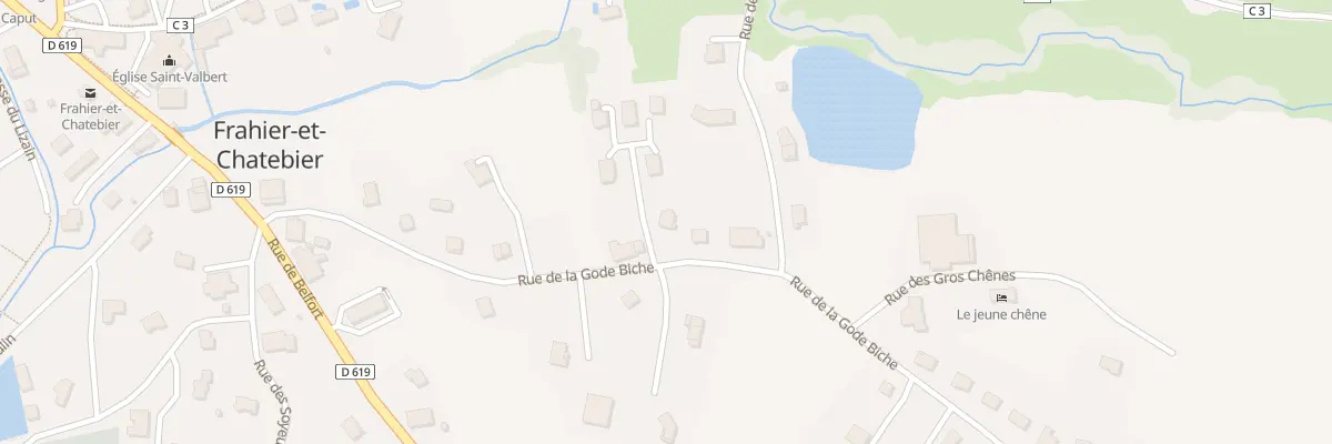 Plan du 11A Rue de la Gode Biche à Frahier-et-Chatebier