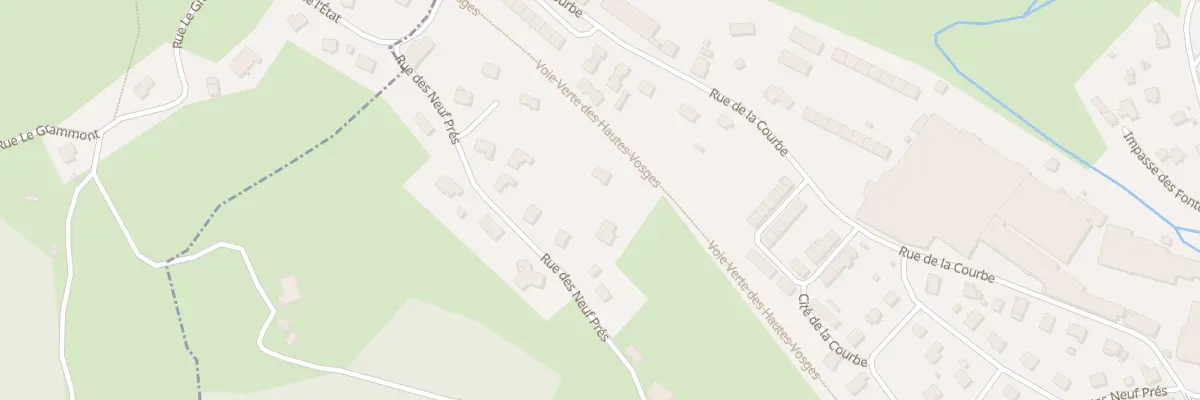 Plan du 39 Rue des Neuf Pres au Thillot