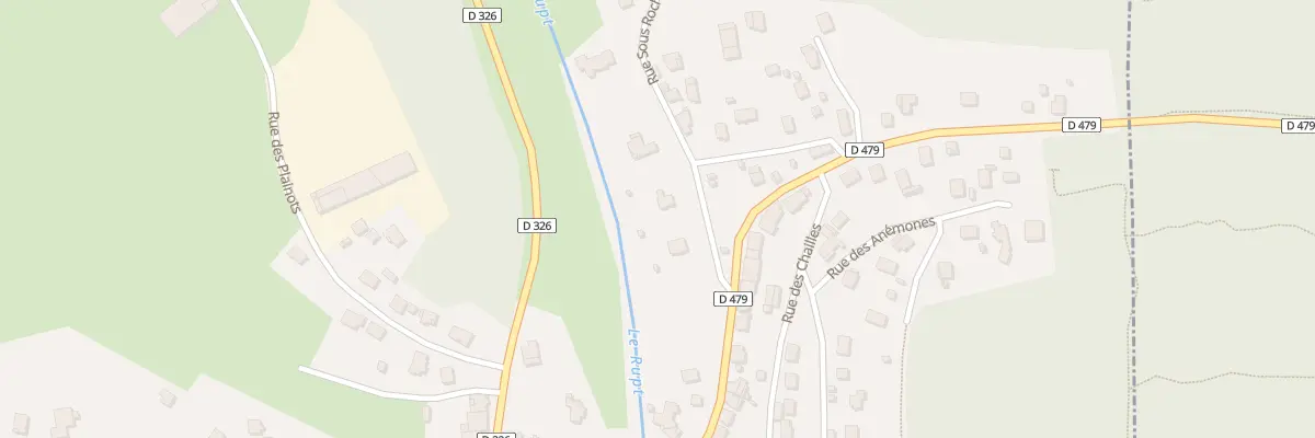 Plan du 4 Rue sous Roches à Dung
