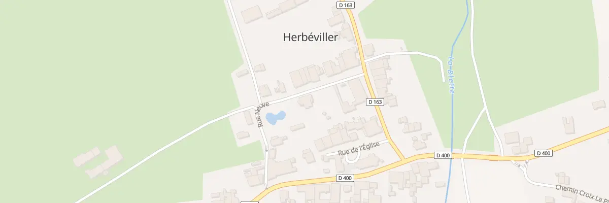 Plan du 1 Rue Neuve à Herbéviller