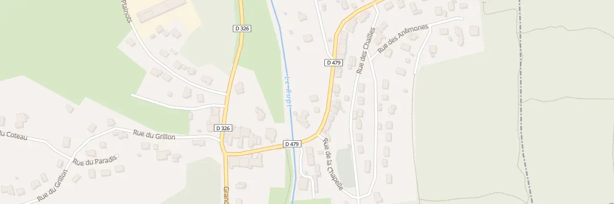 Plan du 12 Rue de Montbéliard à Dung