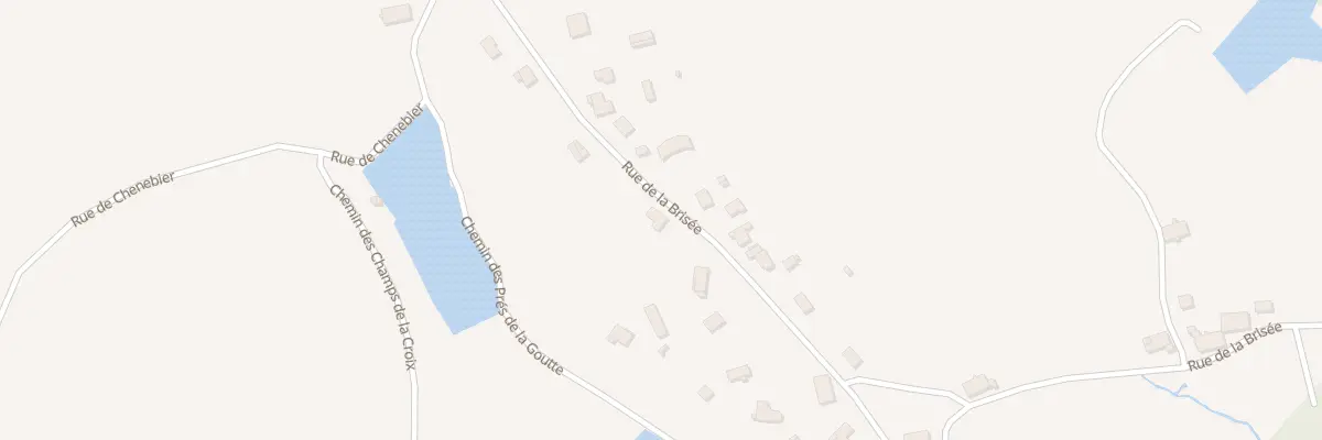 Plan du 8 Rue de la Brisée à Frahier-et-Chatebier