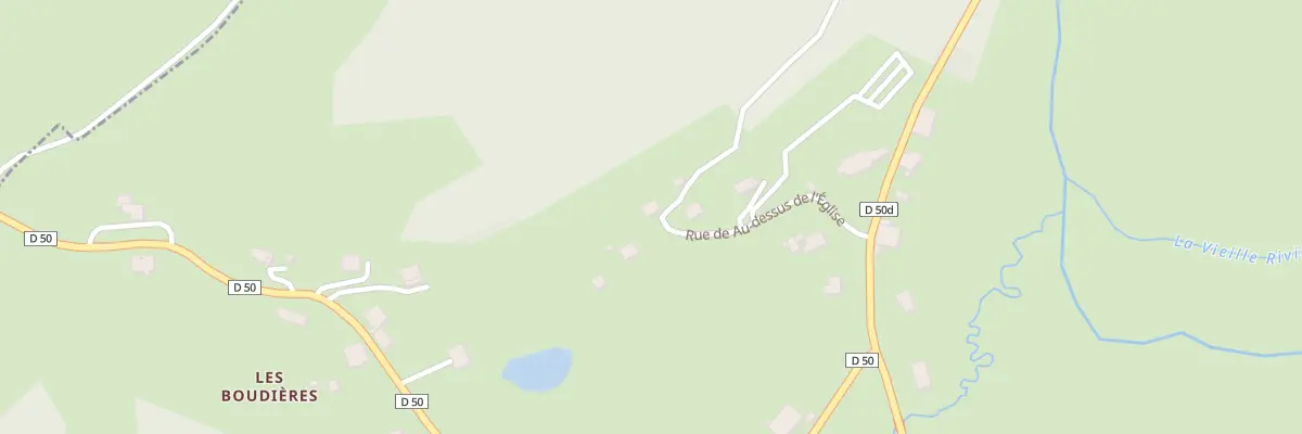 Plan du 9 Rue au Dessus de l’Eglise à Jussarupt