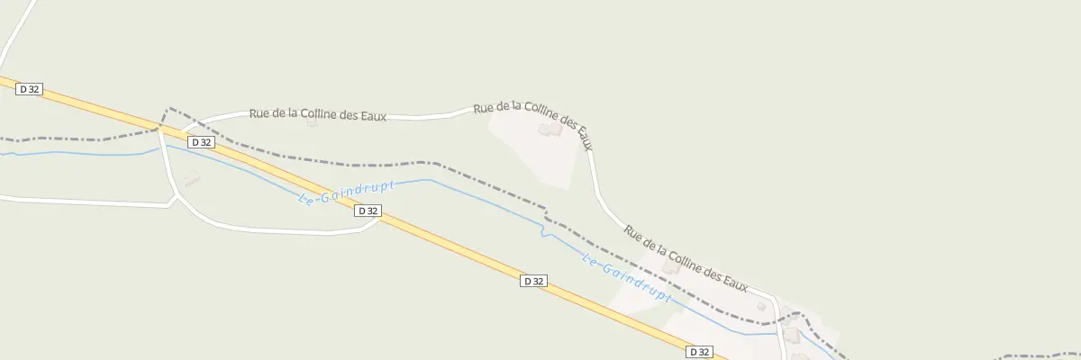 Plan du 67 Rue de la Colline des Eaux à Jeanménil