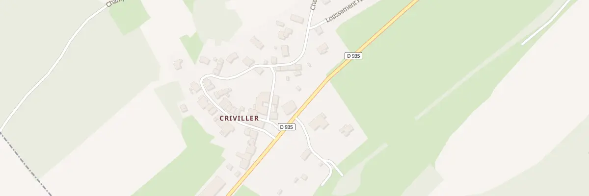 Plan du 6 Criviller à Merviller