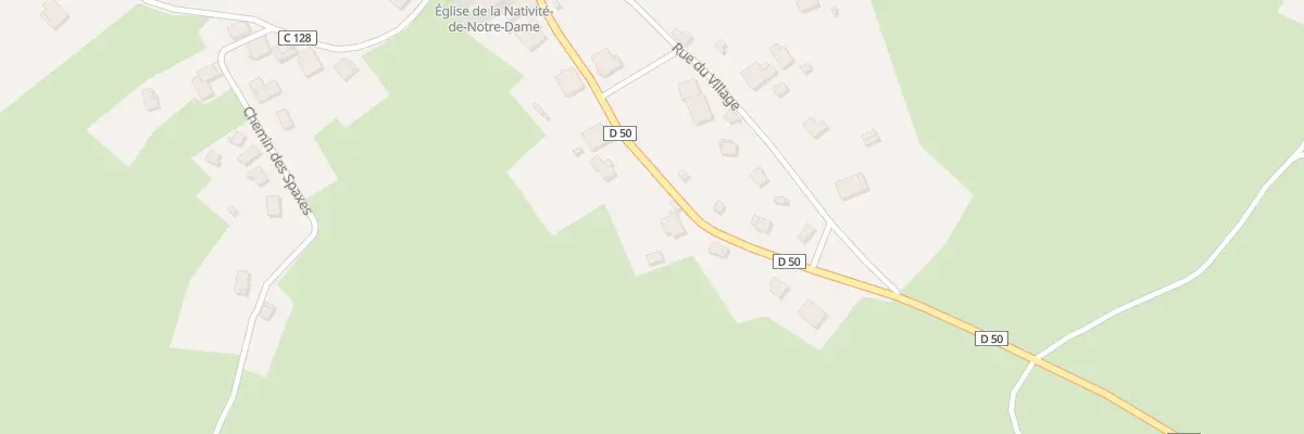 Plan du 20 Rue du Village à Champdray