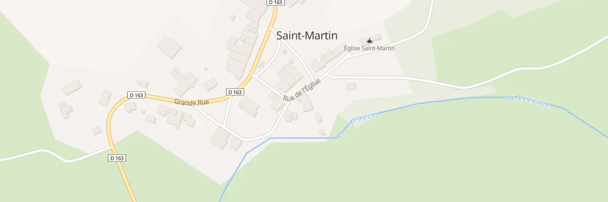 Plan du 15 Rue de l’Eglise à Saint-Martin