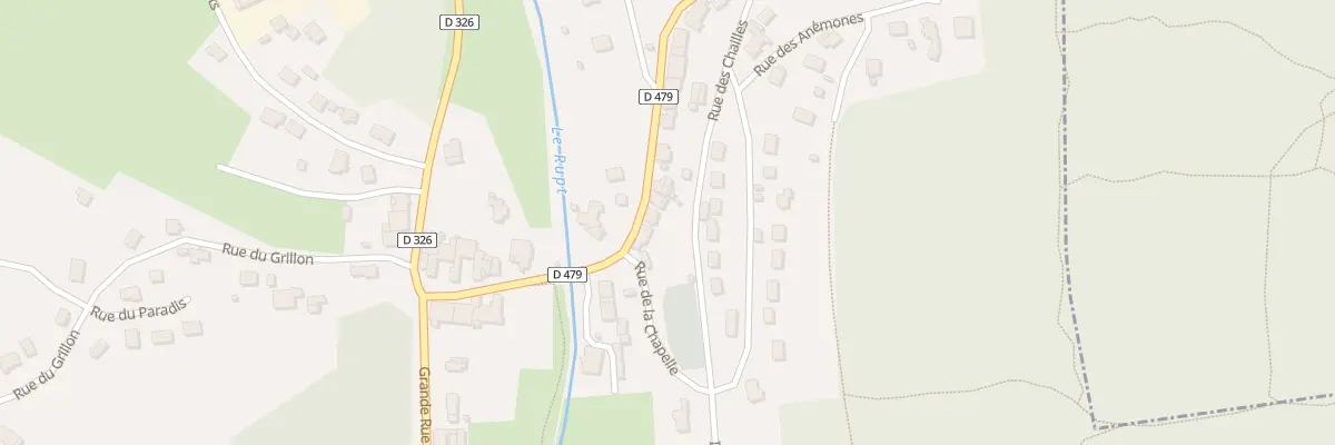 Plan du 9 Rue de Montbéliard à Dung