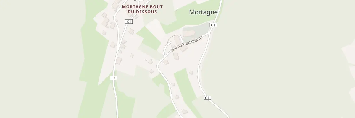 Plan du 37 Rue du Bout du Dessous à Mortagne