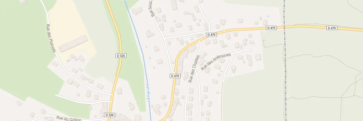 Plan du 25 Rue de Montbéliard à Dung