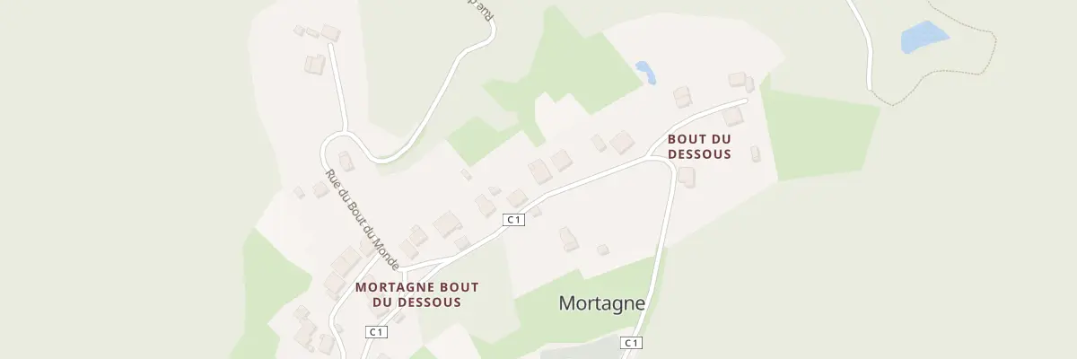 Plan du 25 Rue du Bout du Dessous à Mortagne