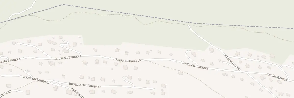 Plan du 84 Rte du Bambois à Basse-sur-le-Rupt