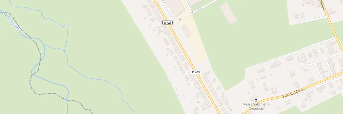 Plan du 25T Rue de la Vologne à Laveline-devant-Bruyères