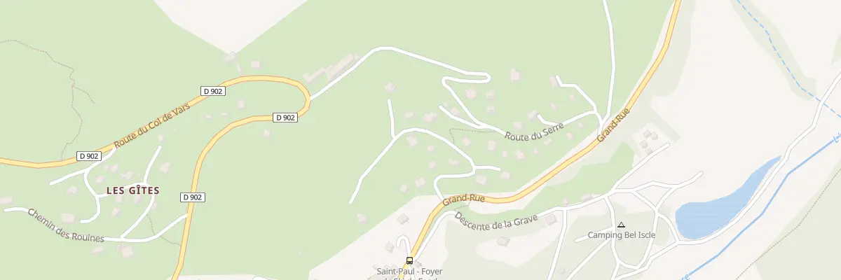 Plan du 7091 L’Adrech à Saint-Paul-sur-Ubaye