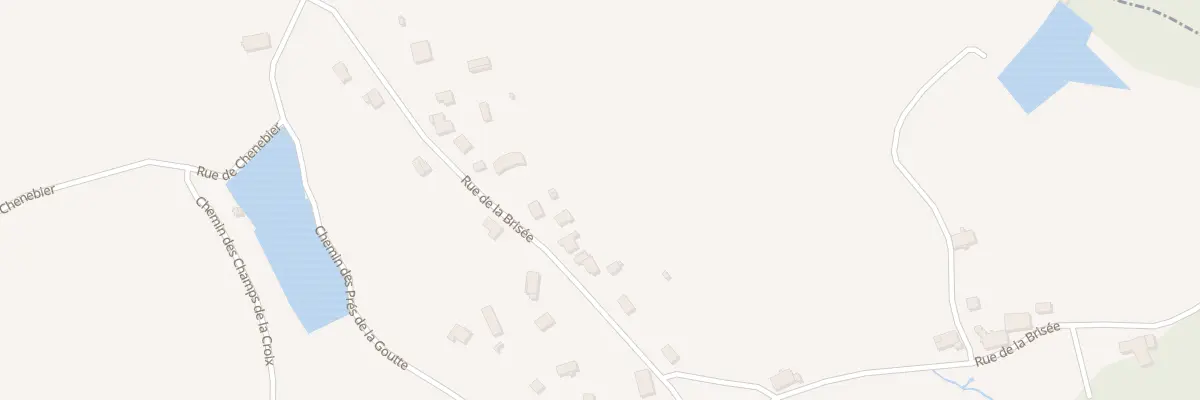 Plan du 13 Rue de la Brisée à Frahier-et-Chatebier