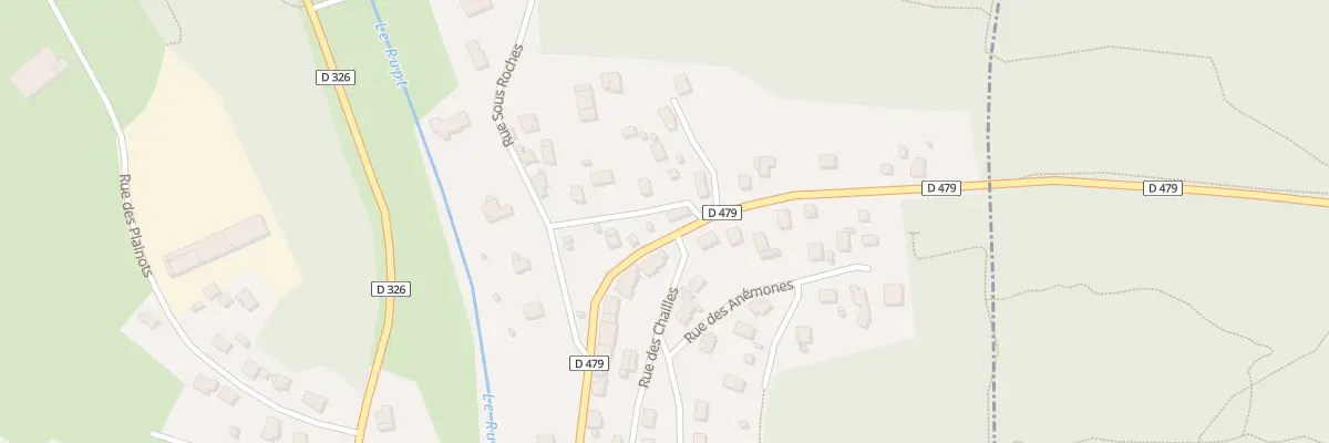 Plan du 30 Rue de Montbéliard à Dung