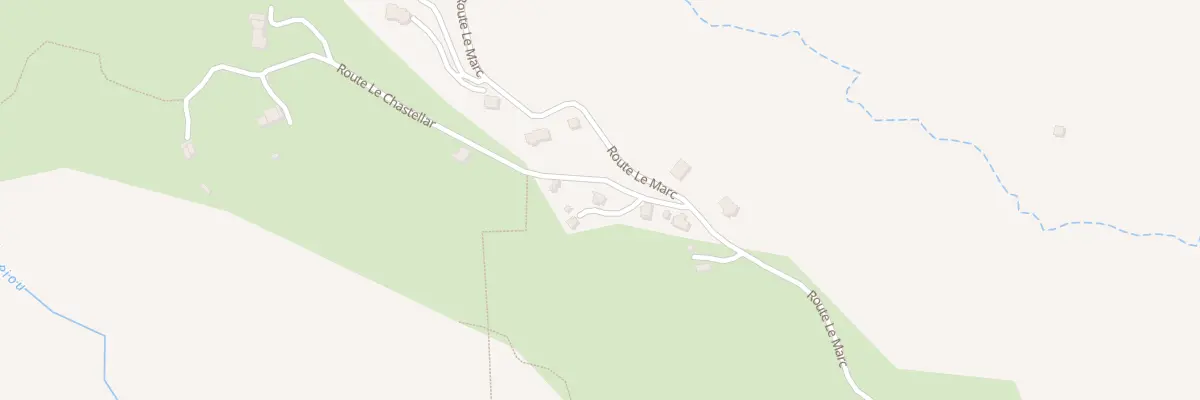 Plan du 5022A Le Marc à Castellet-lès-Sausses